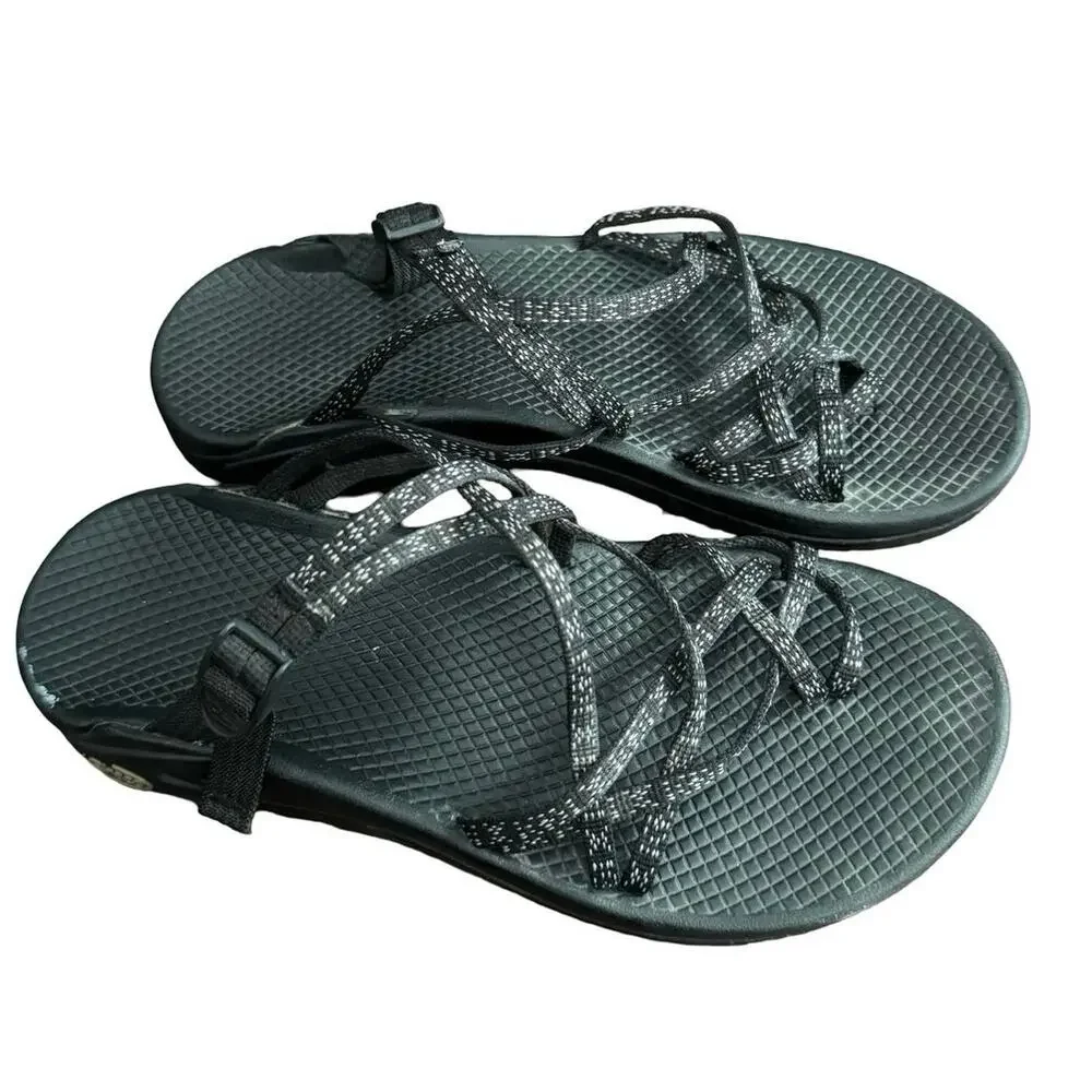Chaco Black Outdoor Sandals with Adjustable Straps - Picture 3 of 8